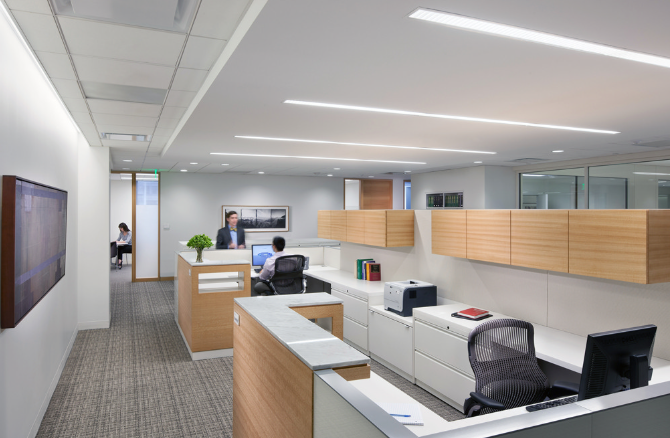 300平辦公室裝修中吸頂燈的選擇 300平辦公室裝修中吸頂燈的選擇