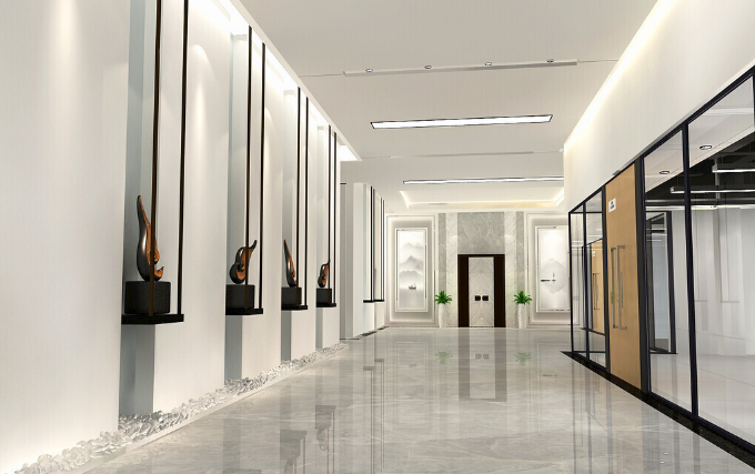 上海辦公室裝修設(shè)計(jì)：走道擺放什么裝飾品好？