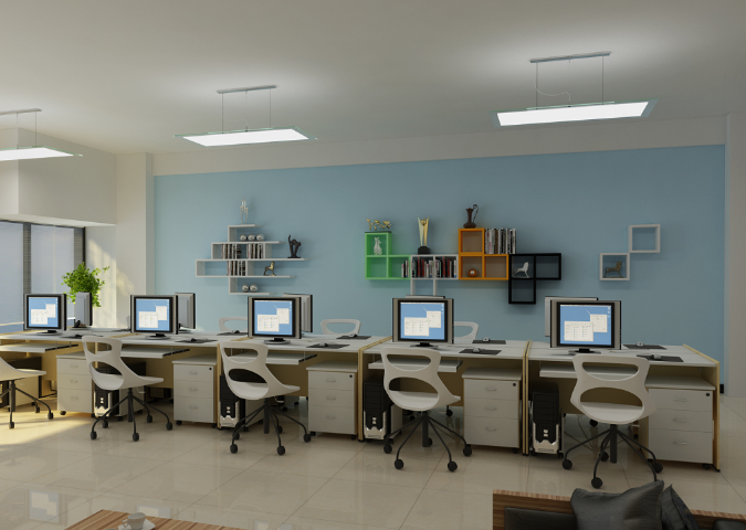 上海辦公室裝修設(shè)計：辦公區(qū)采用藍色的好處