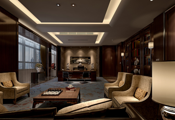 上海辦公室裝修設計：平安樹成新寵，助力職場風水升級！