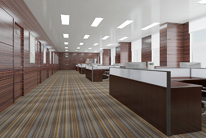 上海辦公室裝修設(shè)計(jì)：銅錢(qián)草成新寵，綠色辦公更養(yǎng)眼！