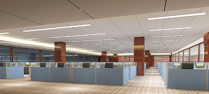 辦公室裝修設(shè)計:博古架巧妙運用,打造雅致空間