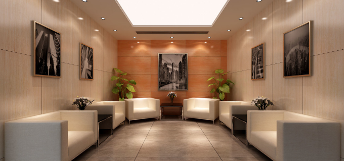 上海辦公室裝修設(shè)計：實木閱覽柜，打造品質(zhì)辦公空間