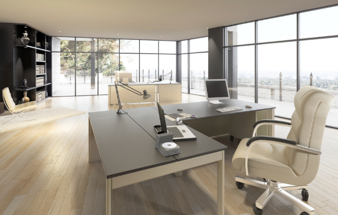 上海辦公室裝修設計:精選茶臺,提升商務品味