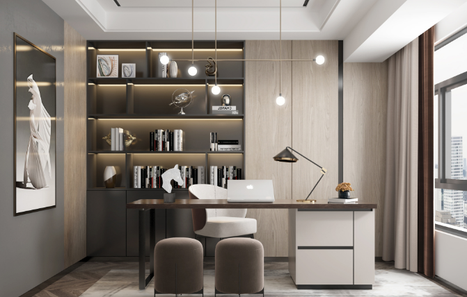  辦公室裝修設計：真皮家具，打造高端商務空間的秘密武器！