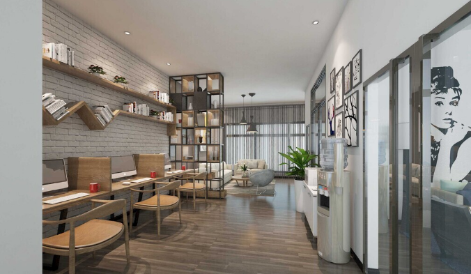 上海辦公室裝修設計：如何選購微水泥，打造高端商務空間