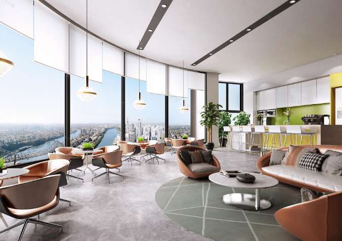 揭秘上海辦公室裝修設(shè)計(jì):超薄柔性石材引領(lǐng)裝修新潮流