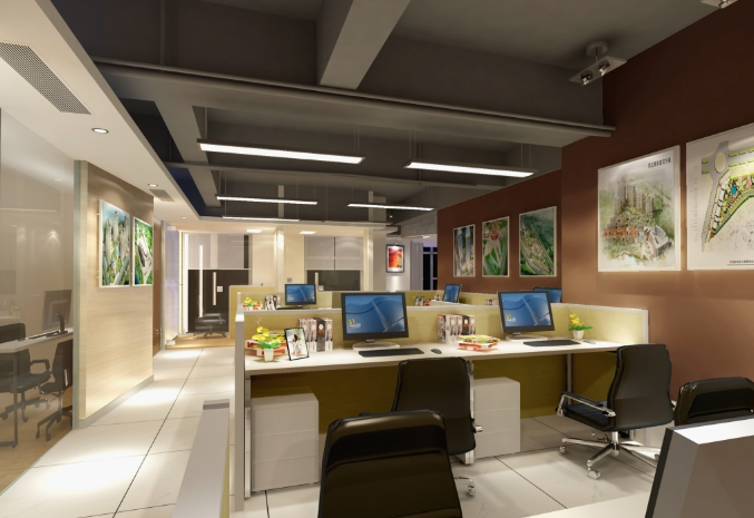 抽象藝術(shù)瓷磚，打造創(chuàng)意無(wú)限的辦公室裝修設(shè)計(jì)新選擇！