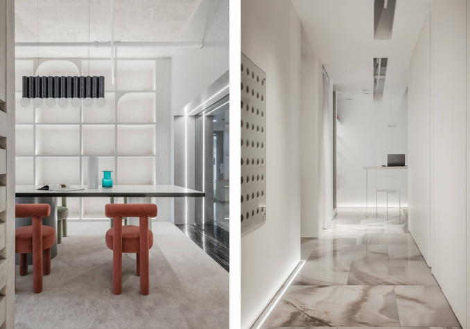 上海辦公室裝修設(shè)計(jì)：灰色工礦吊燈引領(lǐng)工業(yè)復(fù)古潮流！